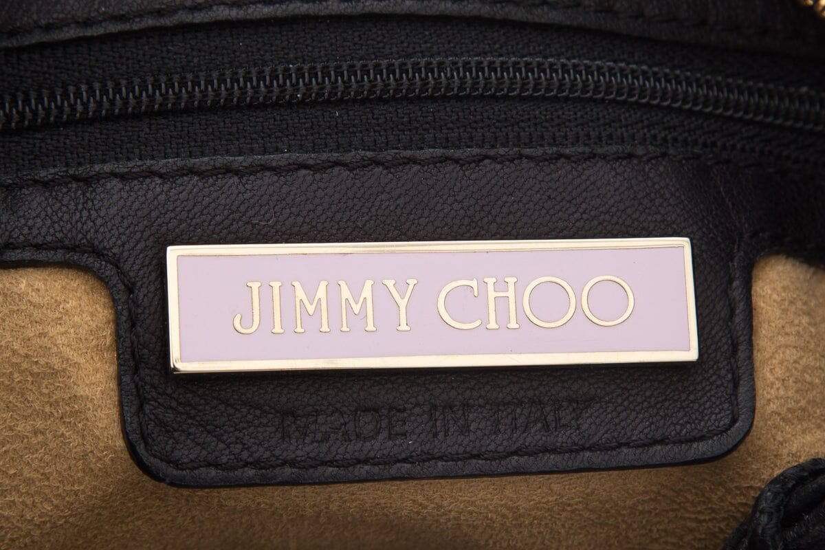 Jimmy Choo Black Leather Handbag