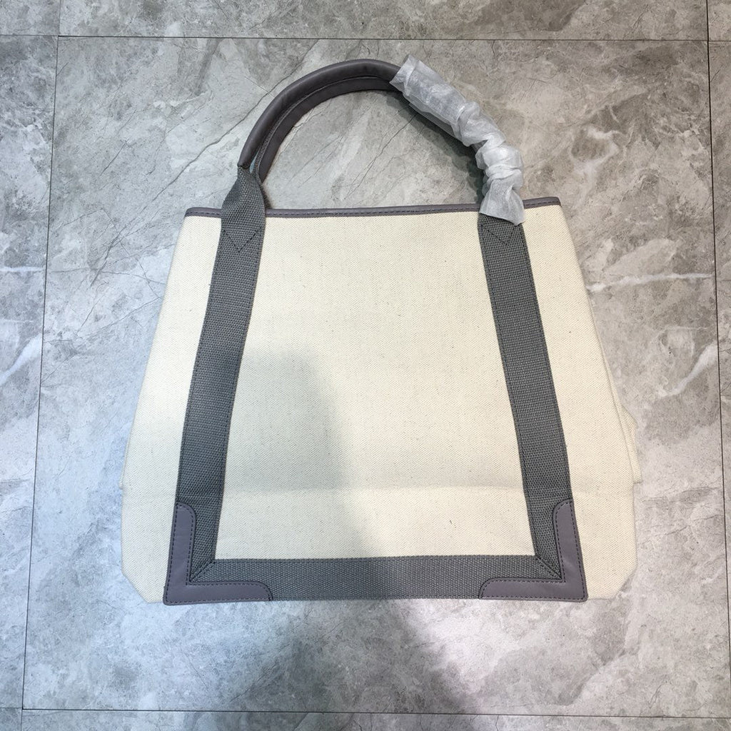 Balen Navy MeGLAMIum Cabas Tote Bag In Gray, For Women,  Bags 14.1in/36cm