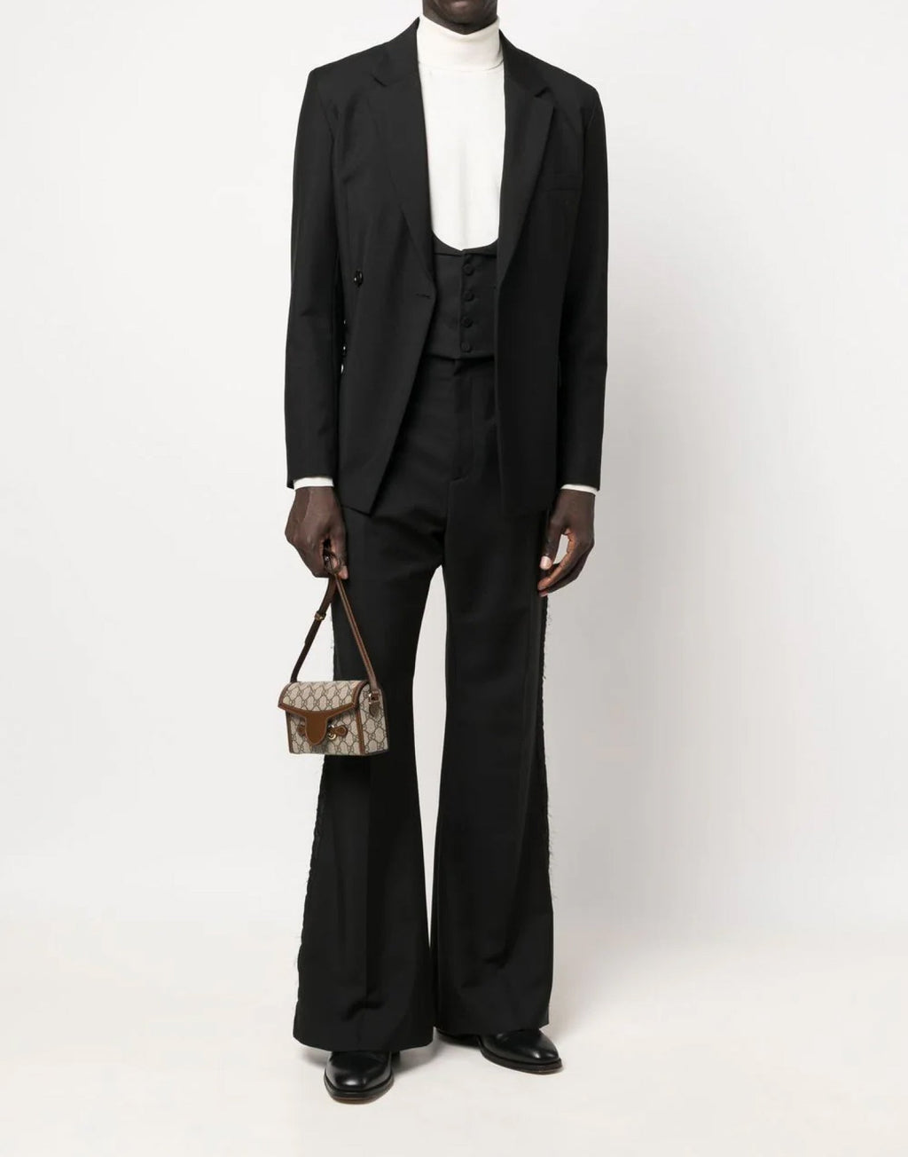 GUCCI Men's Wool Formal Vest Gilet - FW25 Collection