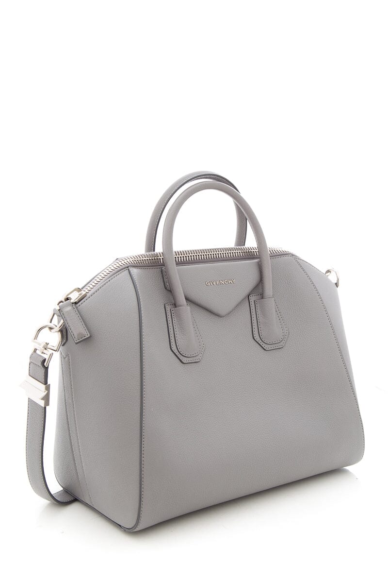 Givenchy Grey Antigona Calfskin Handbag