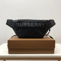 GLAMI Logo Detail Econyl Sonny Bum Bag Black For Men, Bags 12.2in/31cm