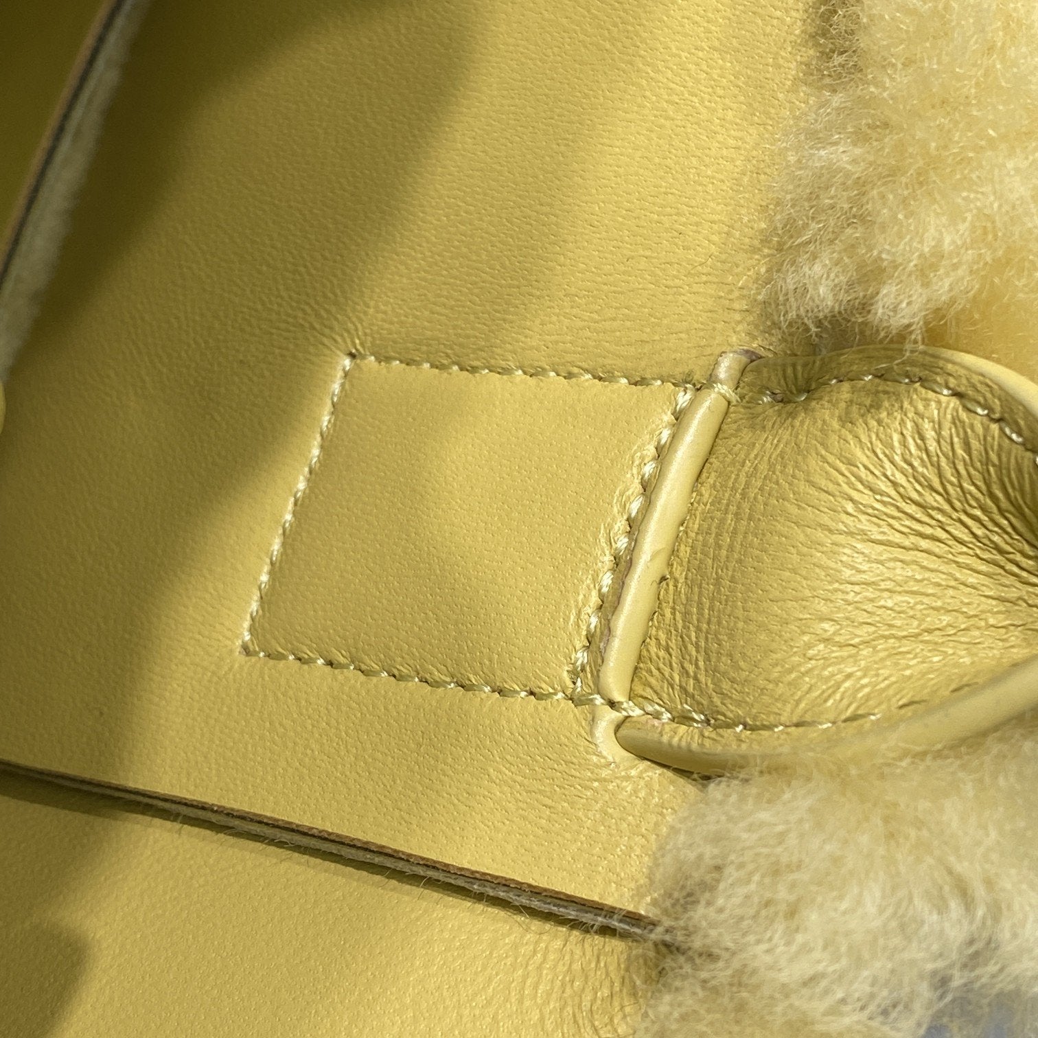 GLAMI Small Arco Tote Bag Yellow, For Women, Bags 11.8in/30cm