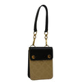 CHANEL Matelasse Hand Bag Leather Beige CC 68905A