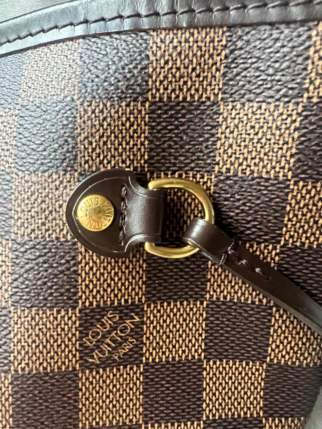 Louis Vuitton Neverfull MM Damier Ebene Cherry Interior (RRP £1,410)