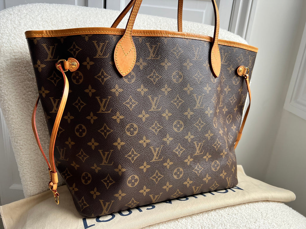Louis Vuitton Neverfull MM Monogram Pivoine (RRP £1,410)