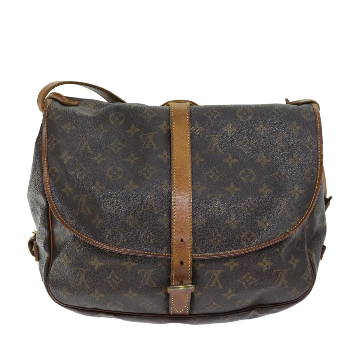 Louis Vuitton Monogram Saumur 35 Shoulder Bag
