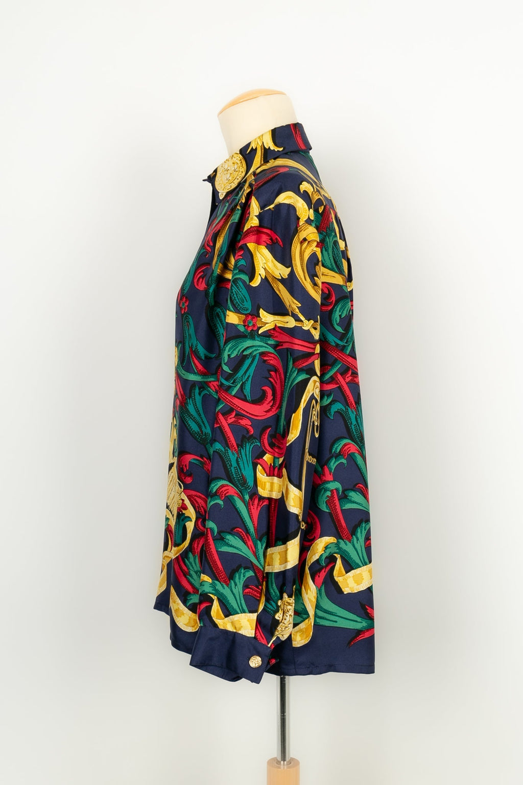 Haut / Chemise en soie HermÃƒÆ’Ã‚Â¨s