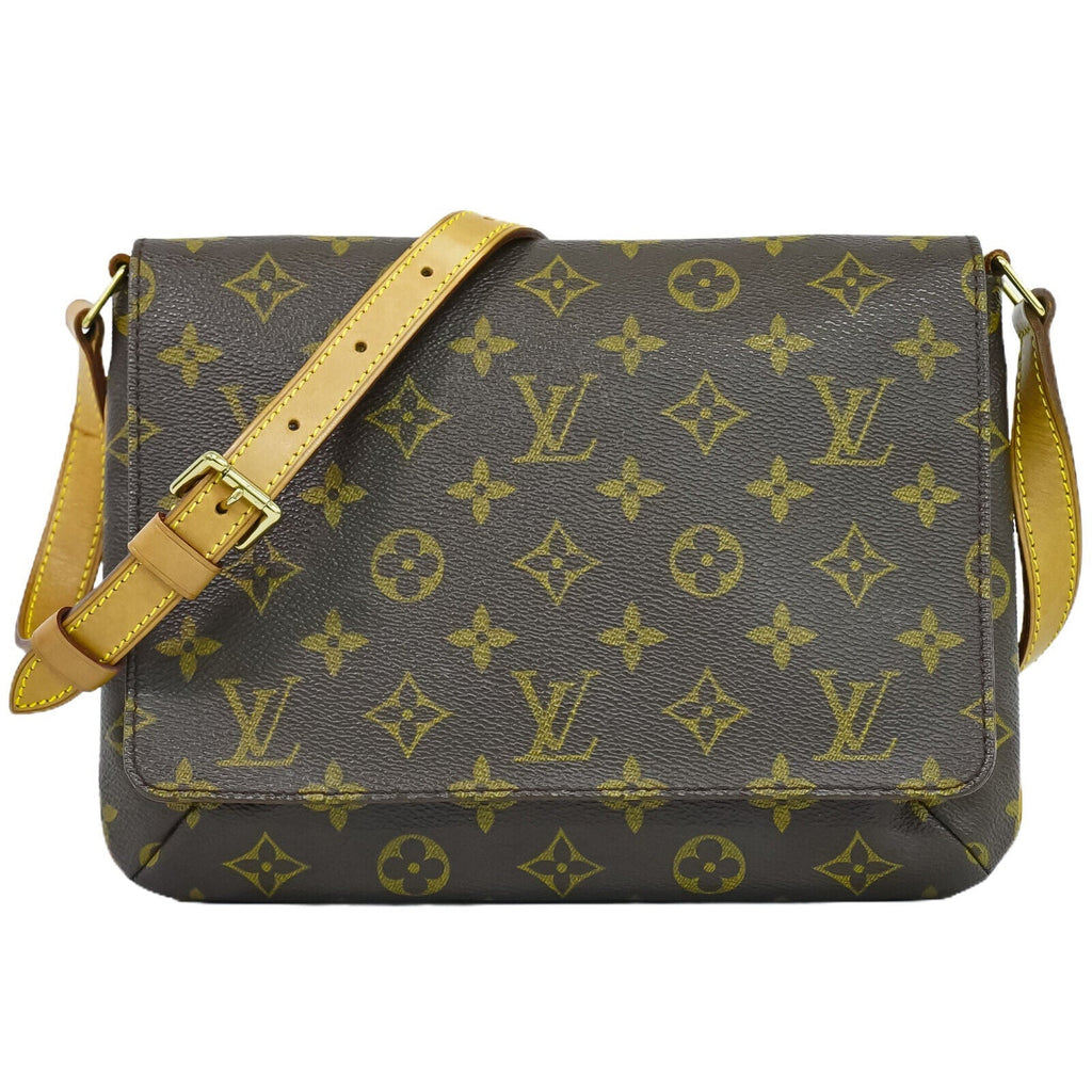 Louis Vuitton Musette Tango  Canvas Shoulder Bag