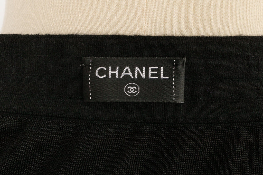 Jupe maille Chanel