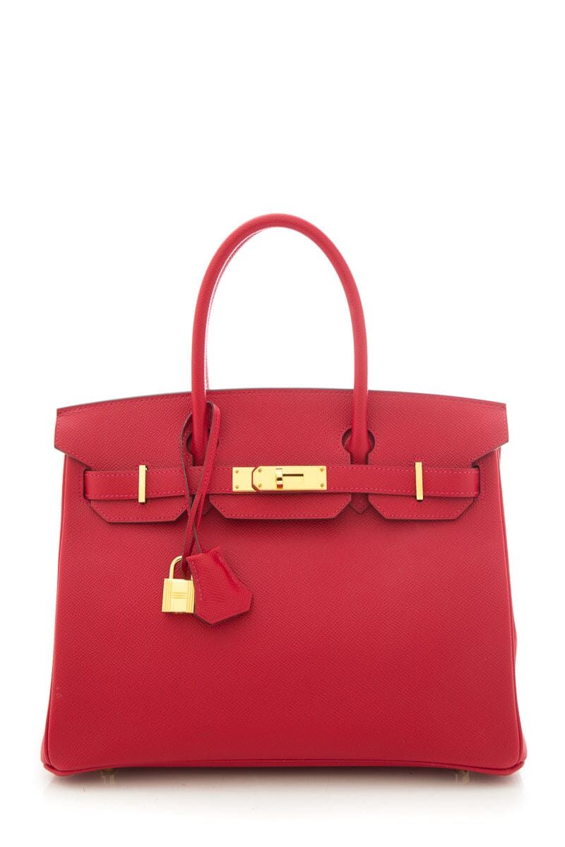 HermÃƒÆ’Ã‚Â¨s Rouge Casaque  Epsom Leather Birkin 30 CM