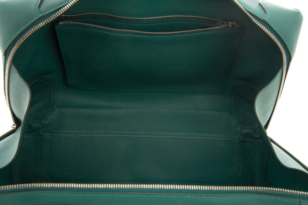 HermÃƒÆ’Ã‚Â¨s Vert Pelouse Mailbox Top Handle Leather Handbag