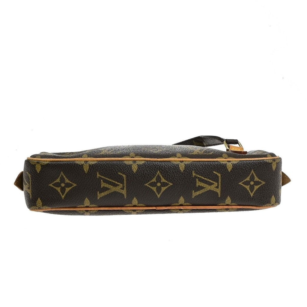Louis Vuitton Marly  Canvas Handbag