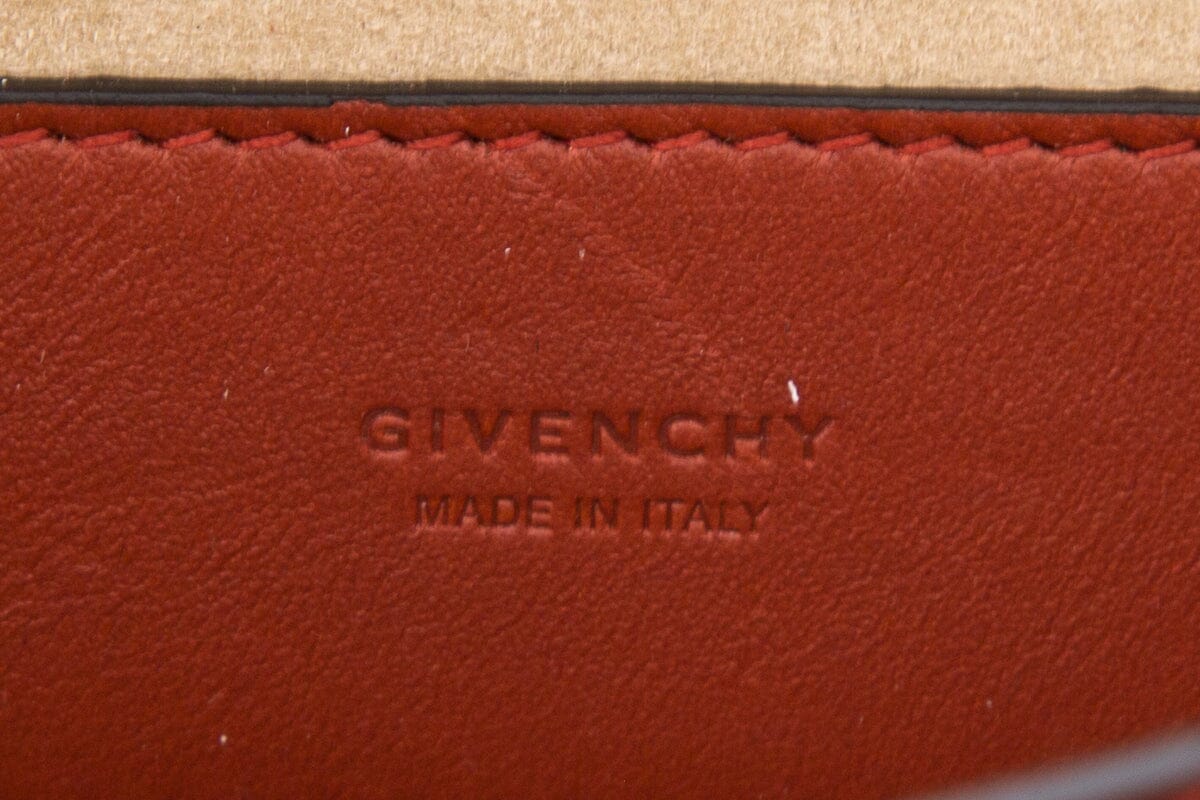 Givenchy Red Quilted Detail Cross-Body