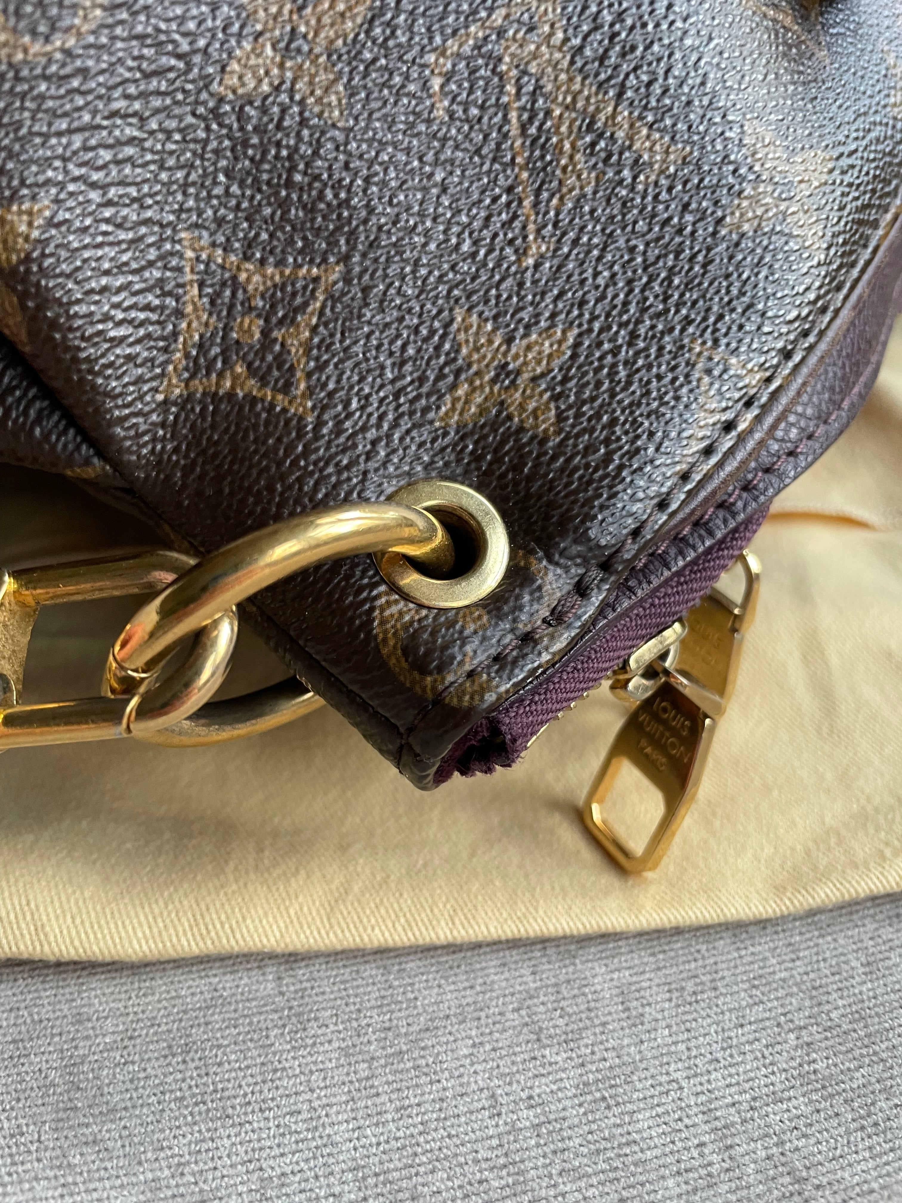 Louis Vuitton Pallas Tote in Monogram and Grape (RRP £1960)