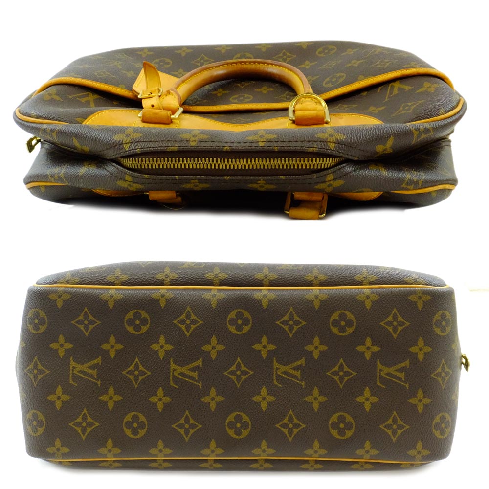 Louis Vuitton Douville Handbag Monogram Brown G  Leather Canvas