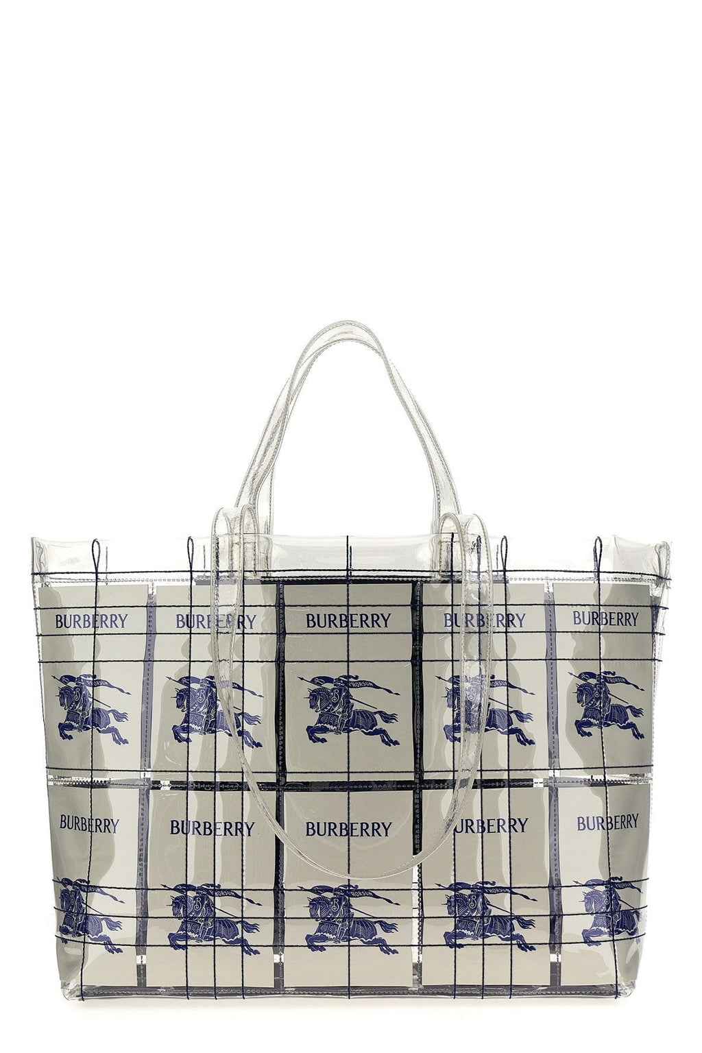 Burberry Women 'Ekd' Label Shopping Bag