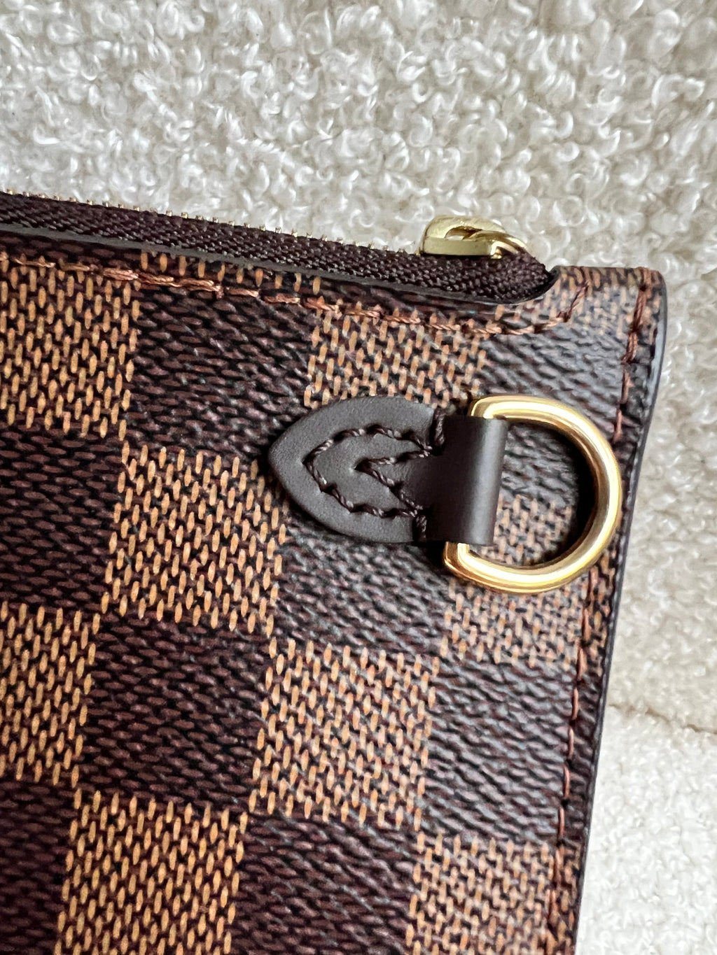 Louis Vuitton Pouch (from Neverfull) in Damier Ebene