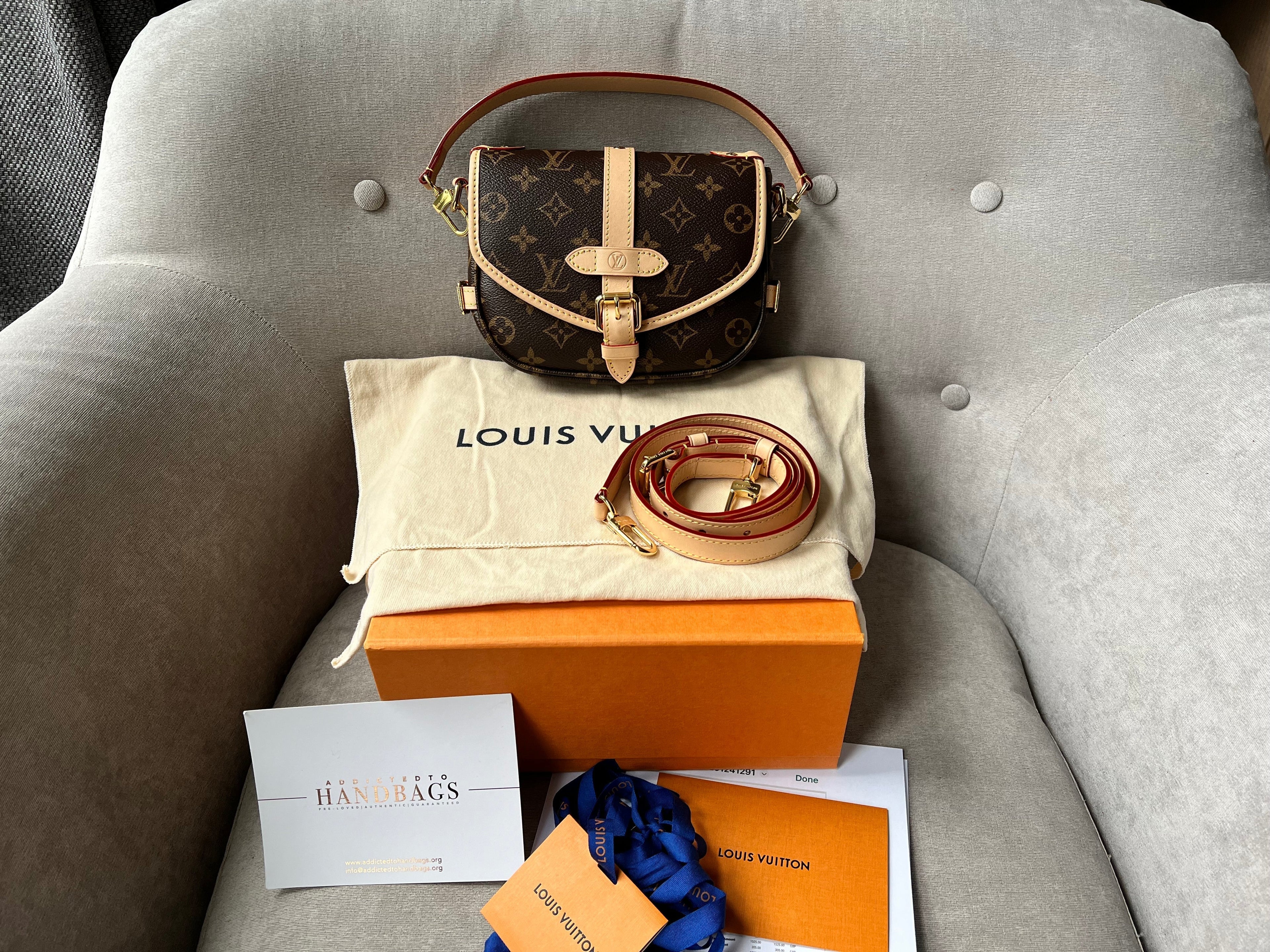 Louis Vuitton Saumur BB Monogram (RRP £1830)