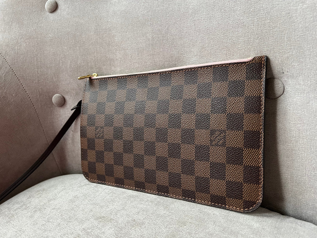 Louis Vuitton Pouch (from Neverfull MM) in Damier Ebene