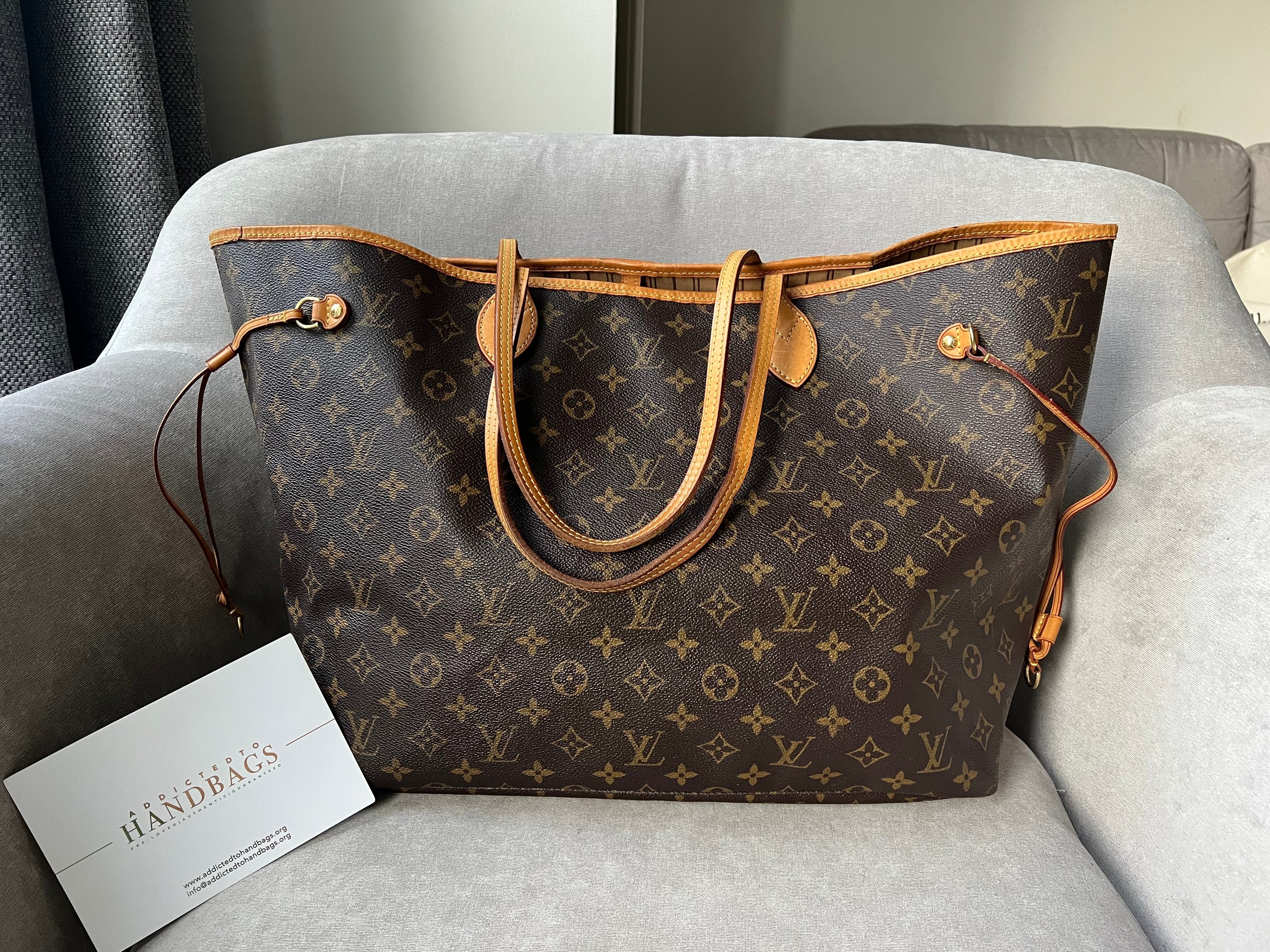 Louis Vuitton Neverfull GM Monogram Beige Interior (RRP £1,460)