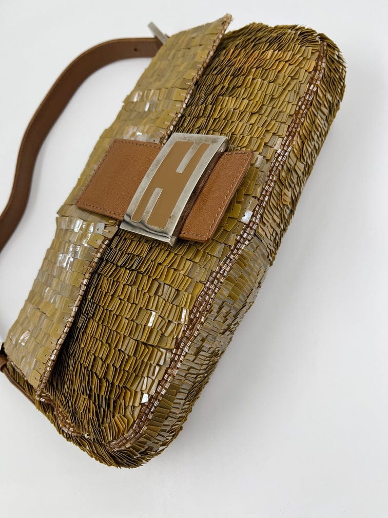 Fendi Beaded Baguette Bag