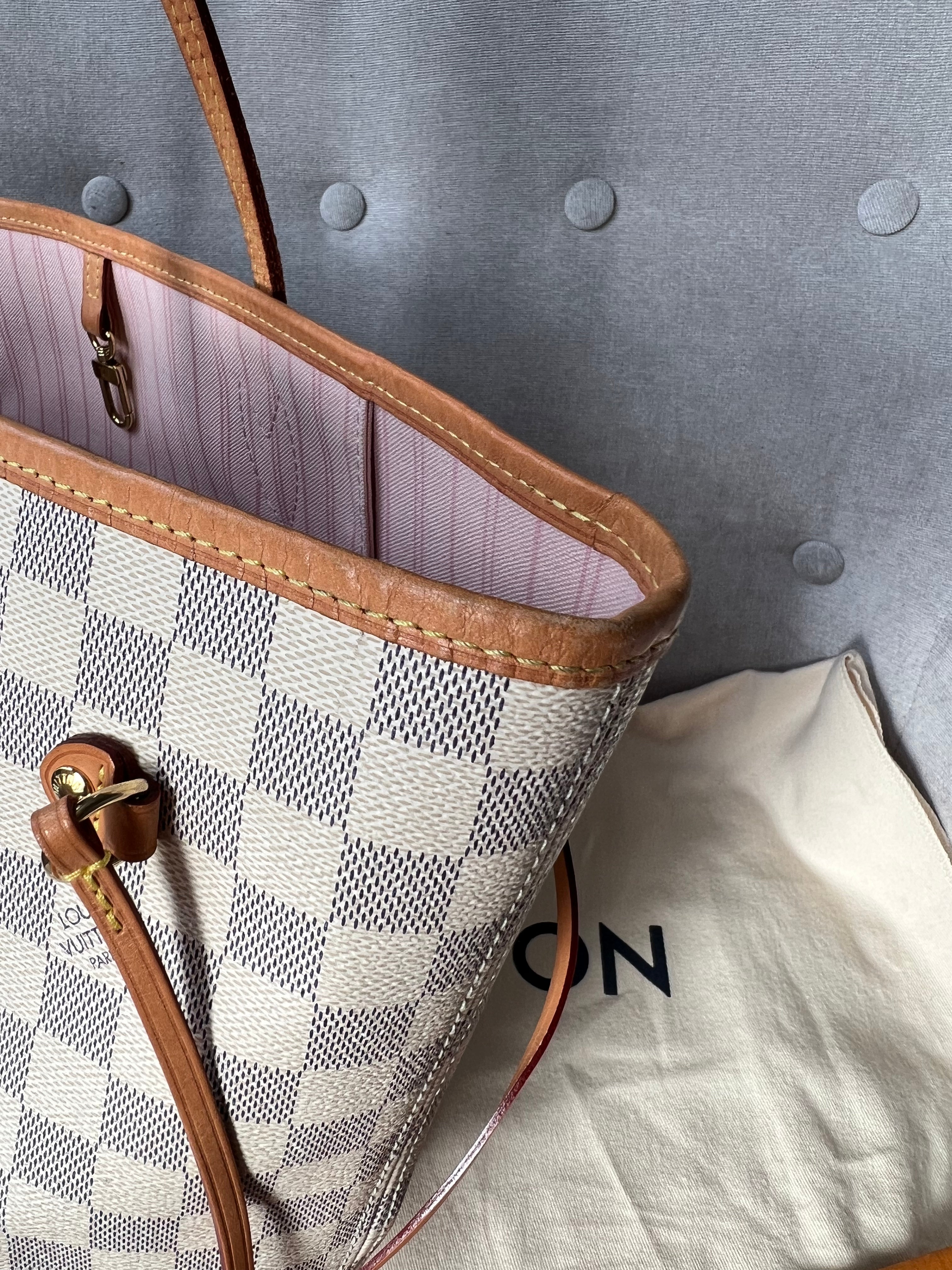 Louis Vuitton Neverfull MM  Damier Azur (RRP £1,410)