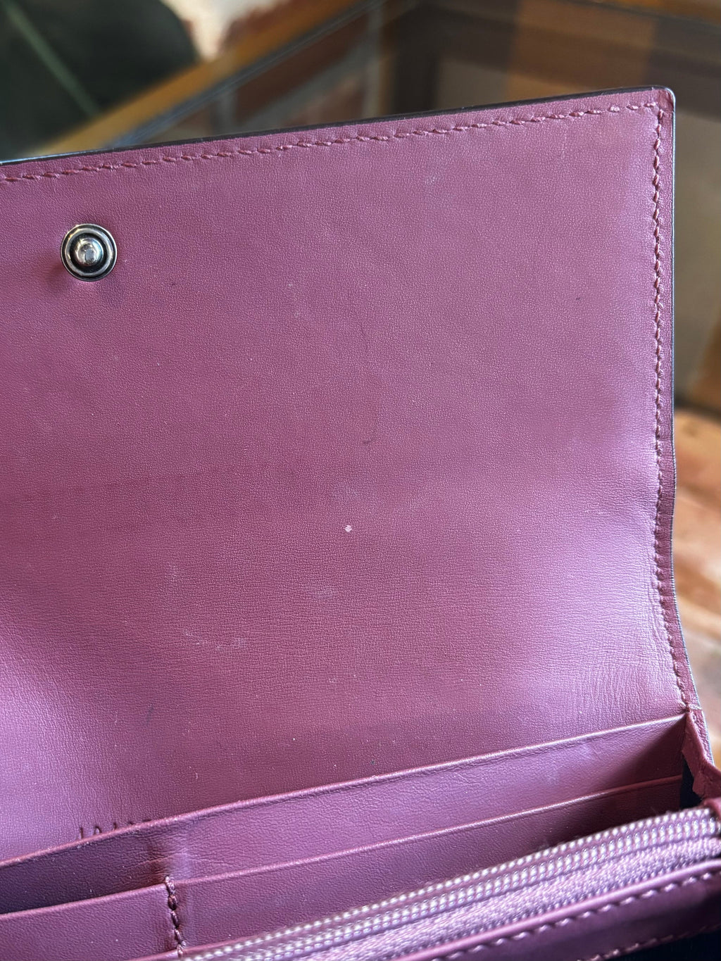 GUCCI Blooms Flap Continental Wallet