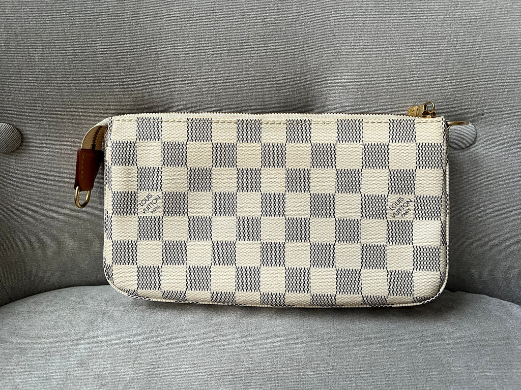 Louis Vuitton Pochette Accessoires Damier Azur (no strap)