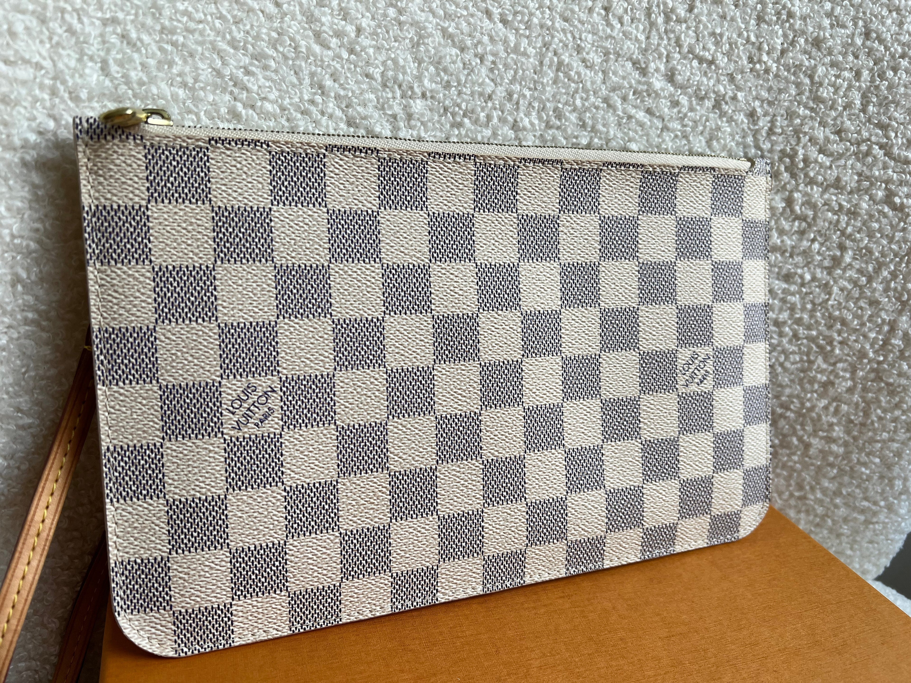 Louis Vuitton Pouch (from Neverfull MM) in Damier Azur