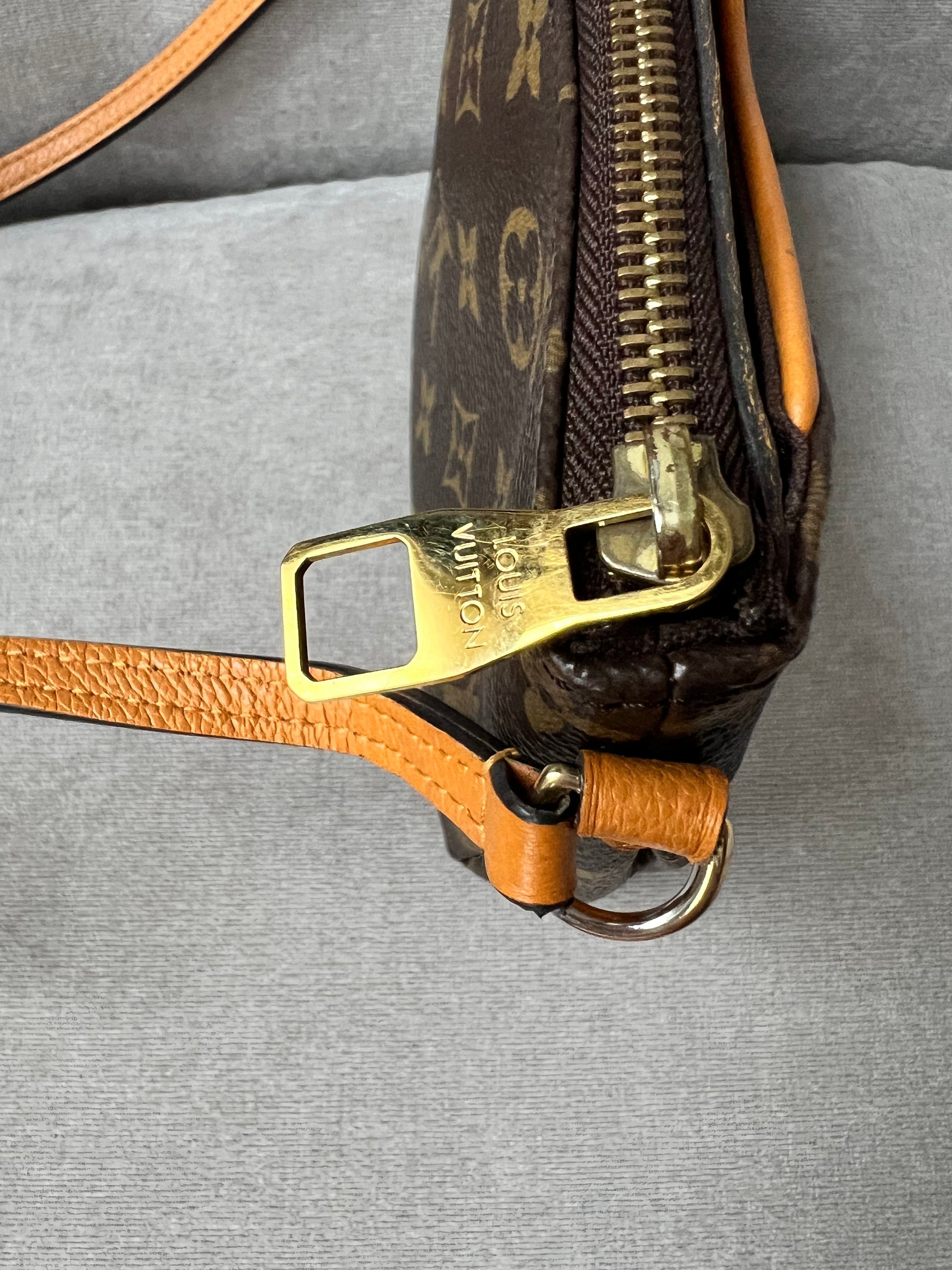 Louis Vuitton Monogram Safran Pallas Pochette