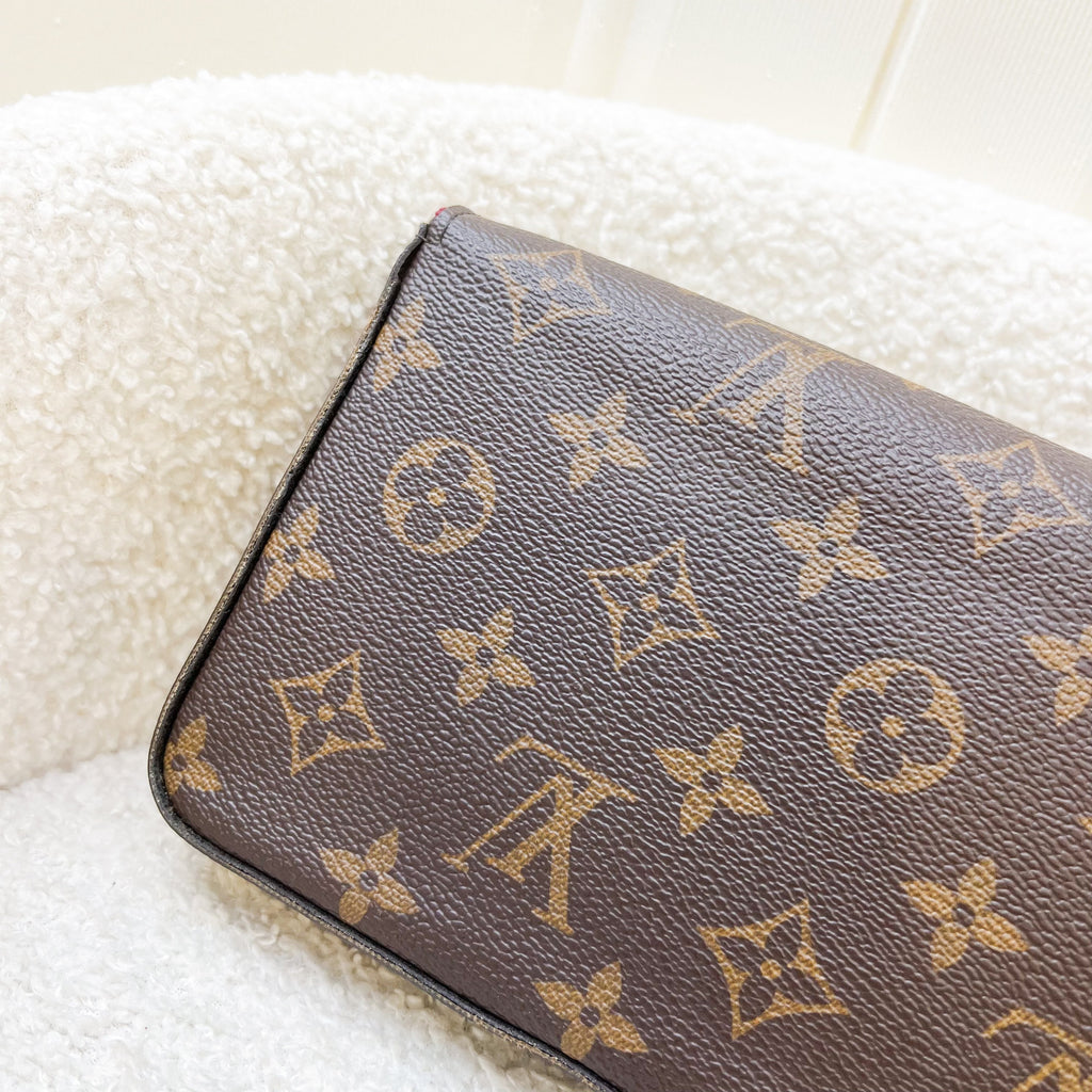 LV Felicie Pochette in Monogram Canvas and GHW