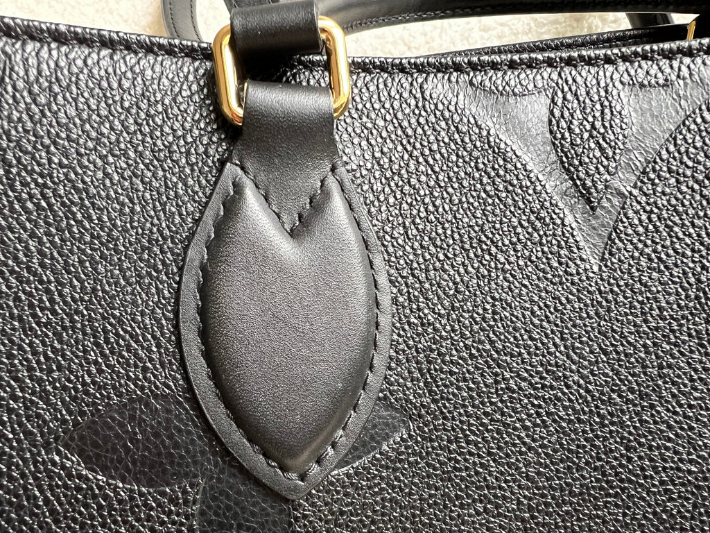 Louis Vuitton On the Go MM Black Empreinte (RRP £2,250)