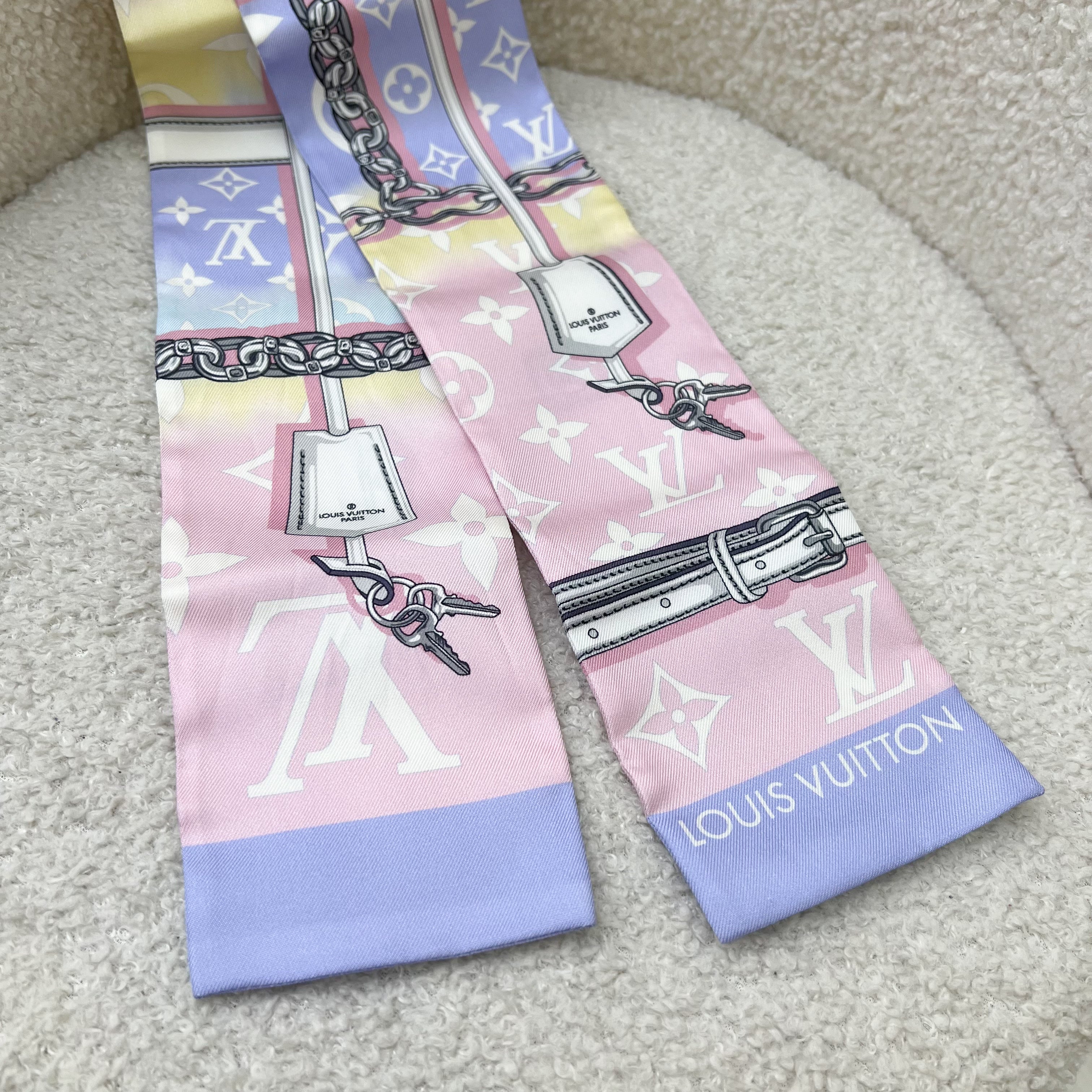 LV Louis Vuitton Rose Escale Bandeau
