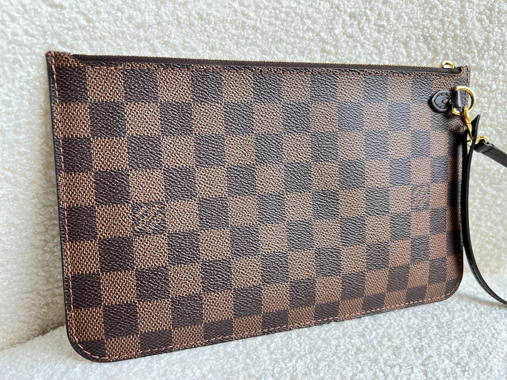 Louis Vuitton Pouch (from Neverfull) in Damier Ebene