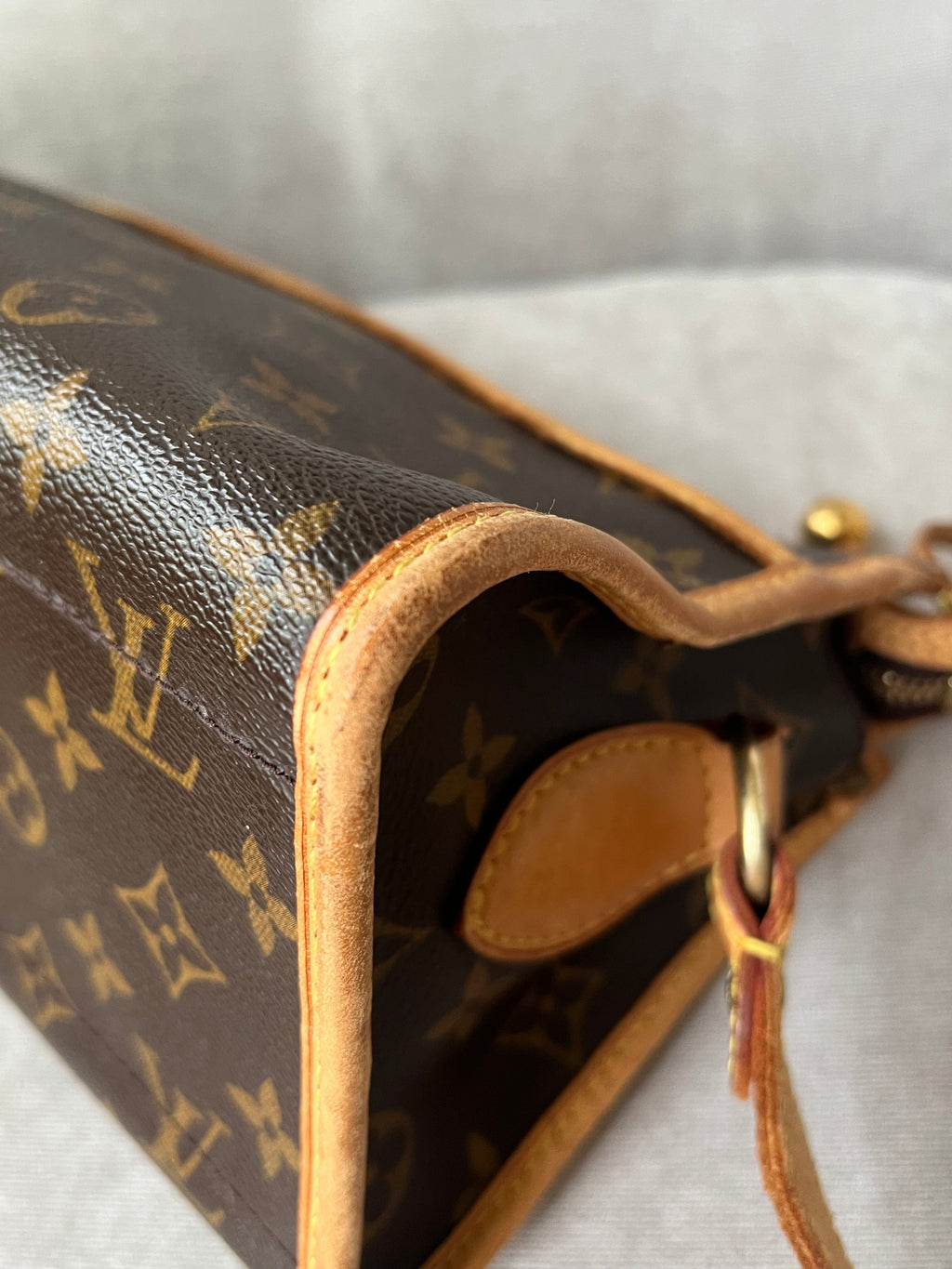 Louis Vuitton Popincourt with long strap in Monogram