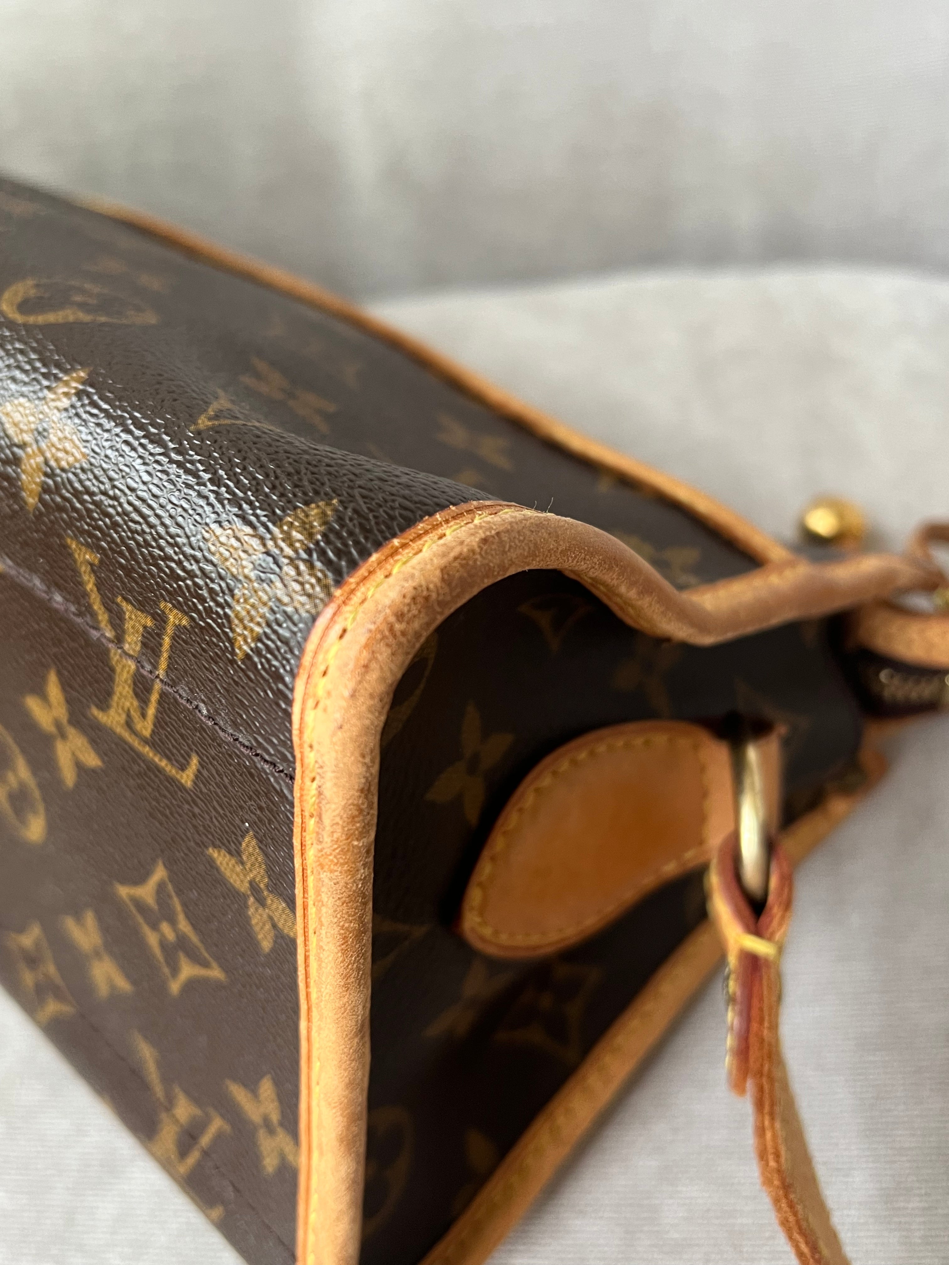 Louis Vuitton Popincourt with long strap in Monogram