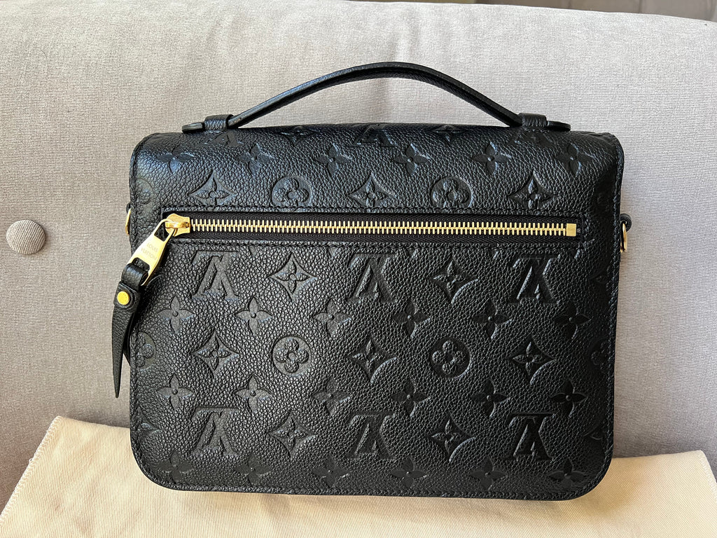 Louis Vuitton Pochette Metis Black Empreinte (RRP £2,110)