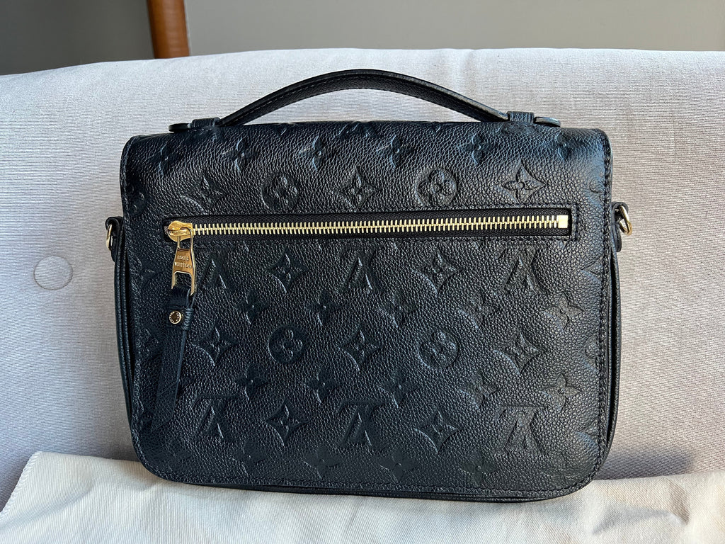 Louis Vuitton Pochette Metis Black Empreinte (RRP £2,110)