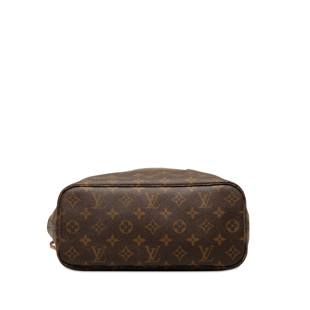 Brown Louis Vuitton Monogram Neverfull PM Tote Bag