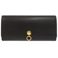 FENDI Long Wallet Purse 8M2051 leather black By The Way Continental Women Used