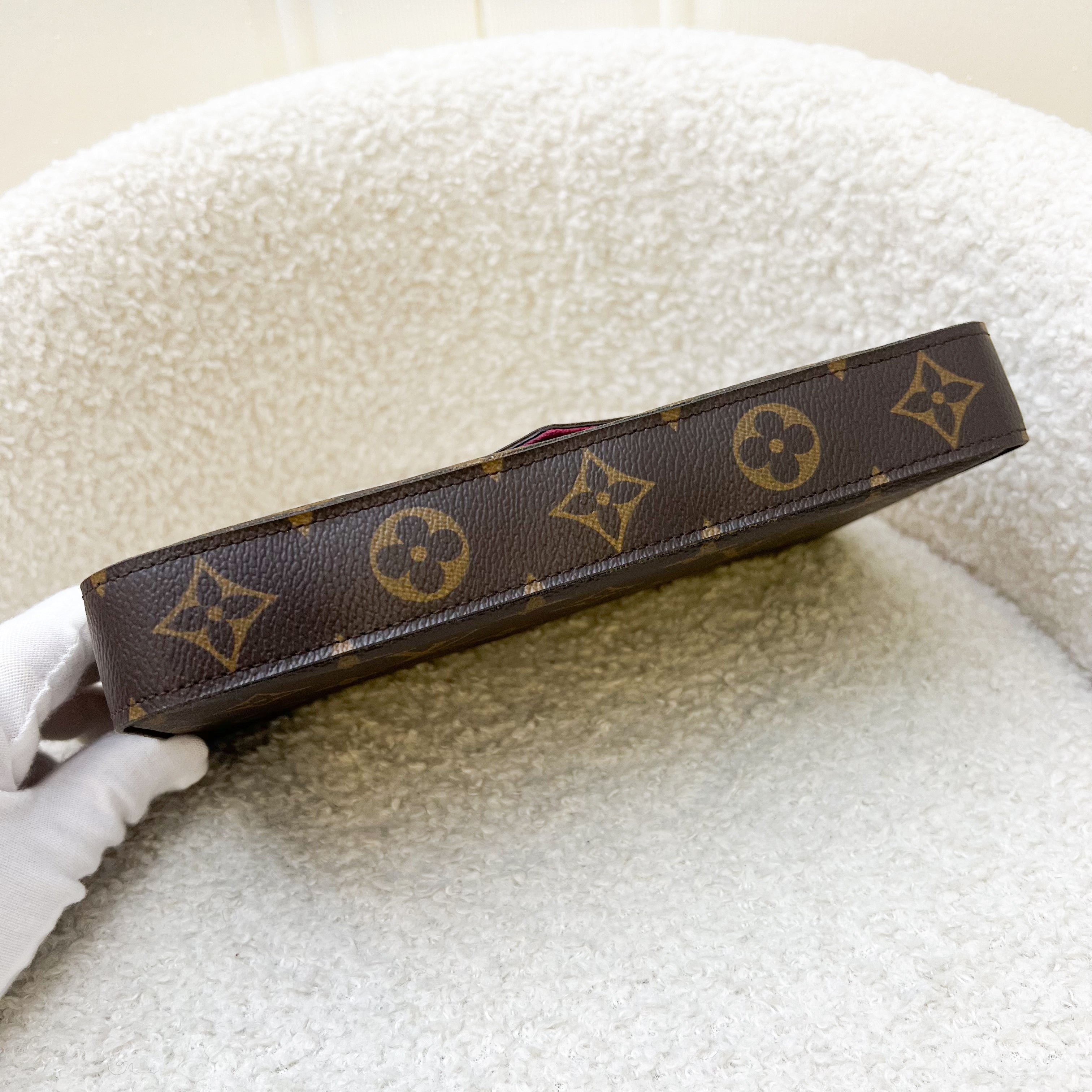 LV Felicie Pochette in Monogram Canvas and GHW