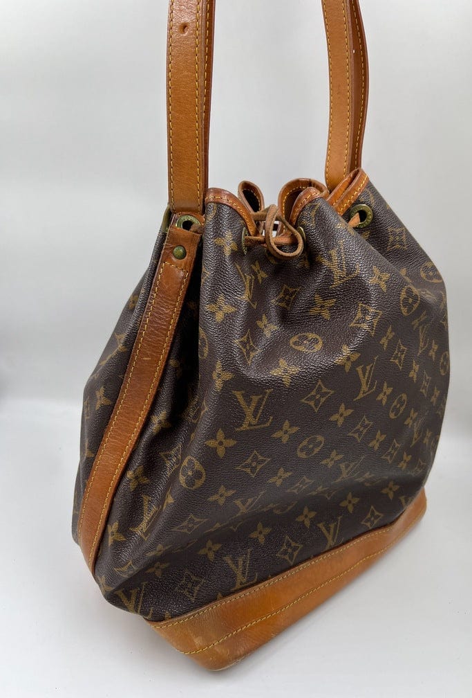 Louis Vuitton NoÃƒÆ’Ã‚Â© Monogram Canvas Brown Bag 1998