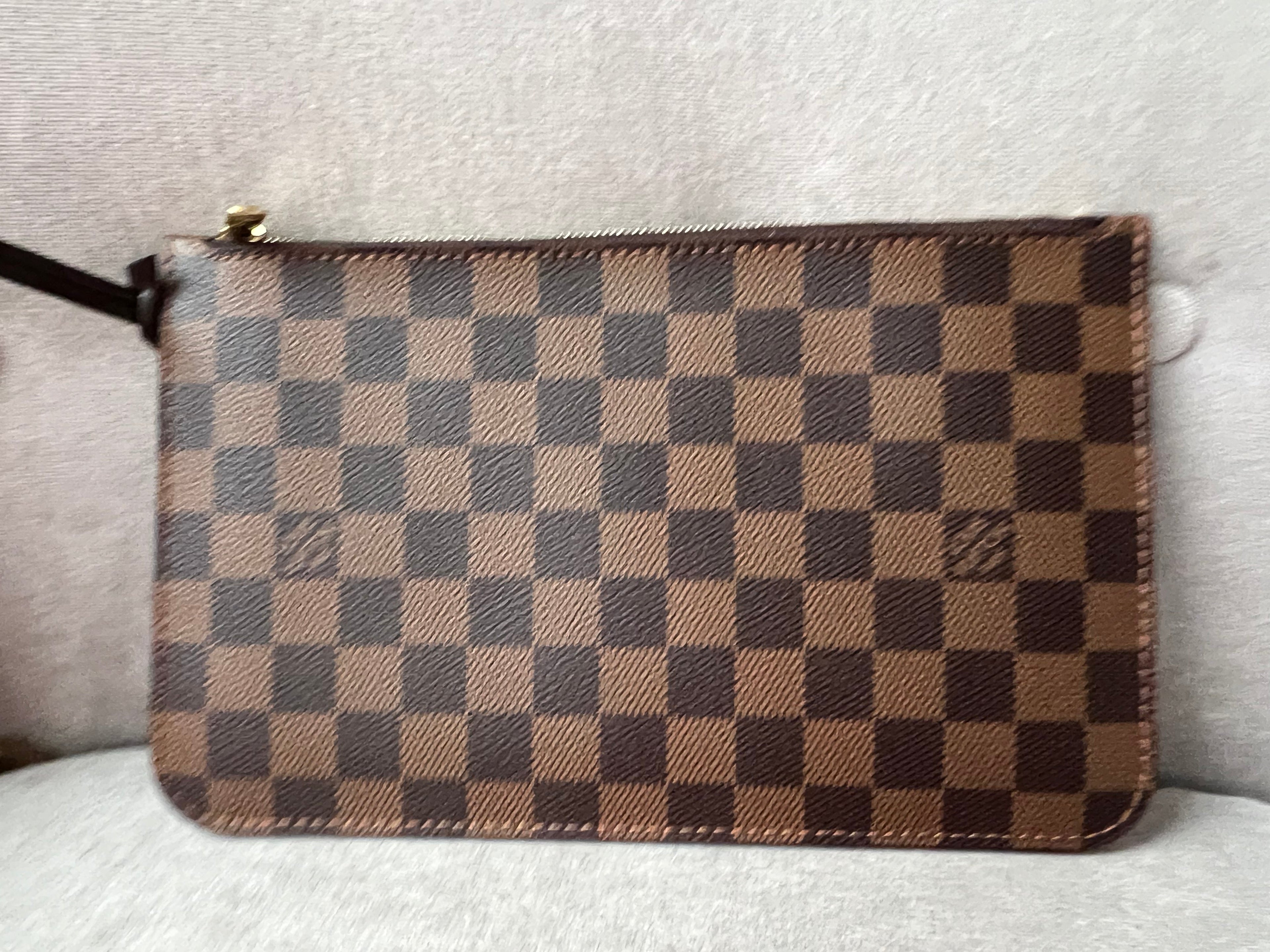 Louis Vuitton Pouch (from Neverfull) in Damier Ebene