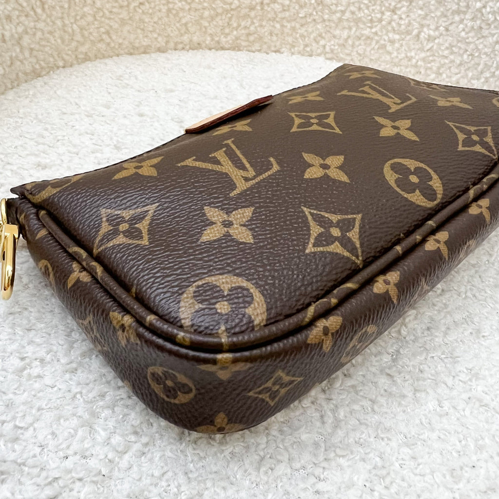 LV Multi Pochette MPA Smaller Pochette in Monogram Canvas GHW