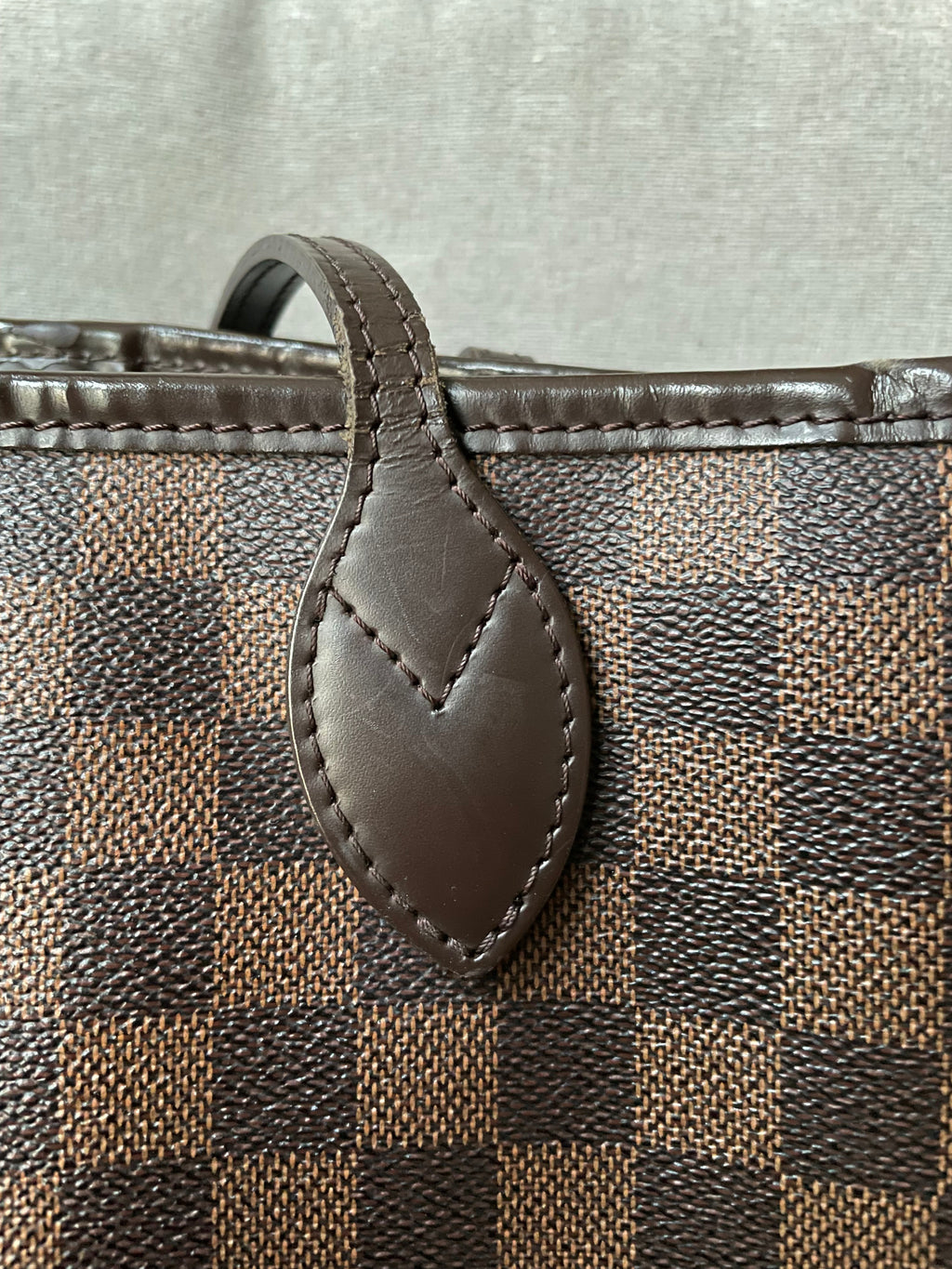 Louis Vuitton Neverfull MM Damier Ebene Cherry Interior (RRP £1,410)