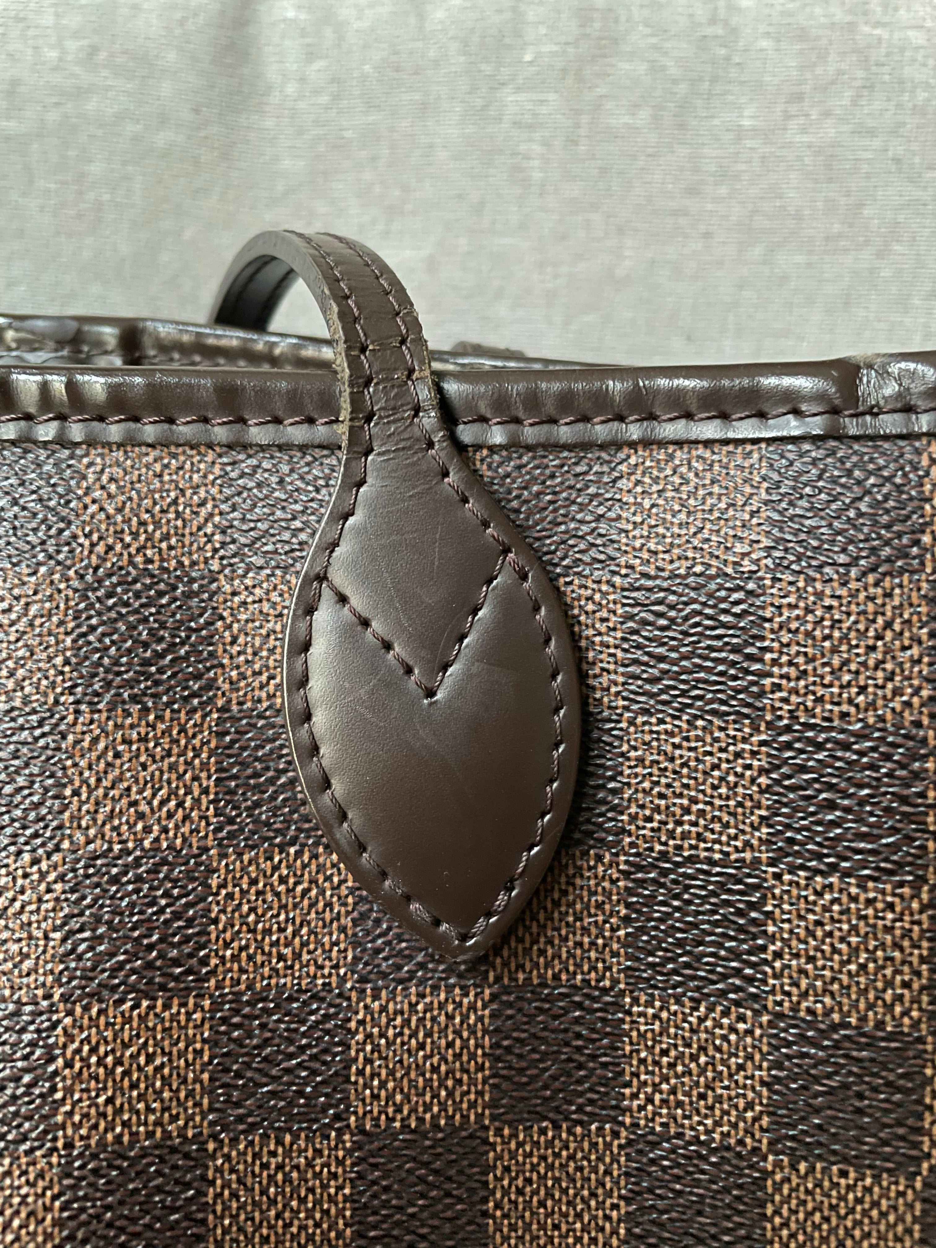Louis Vuitton Neverfull MM Damier Ebene Cherry Interior (RRP £1,410)
