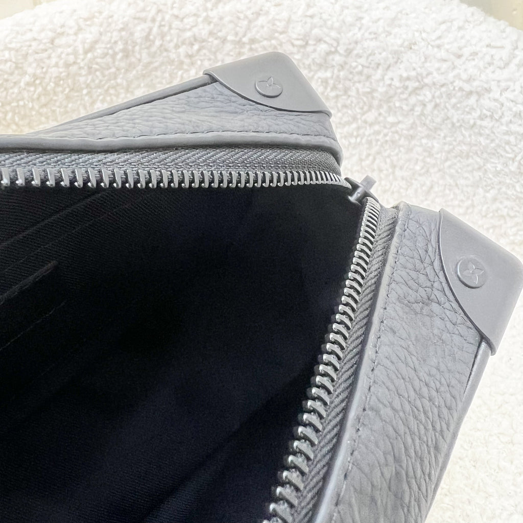 LV Mini Soft Trunk in Black Monogram Embossed Taurillon Calfskin and Black HW