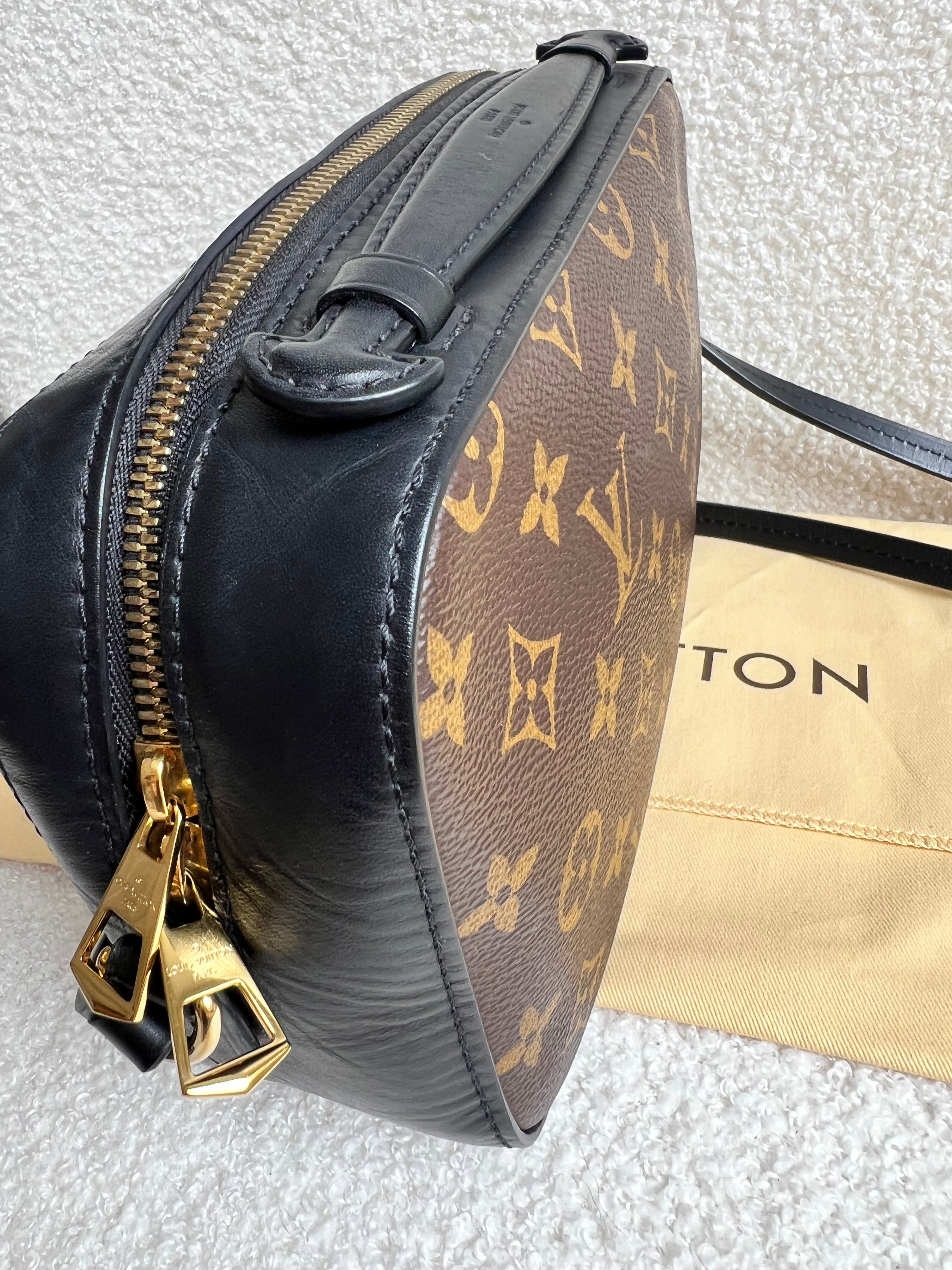 Louis Vuitton Saintonge Black and Monogram