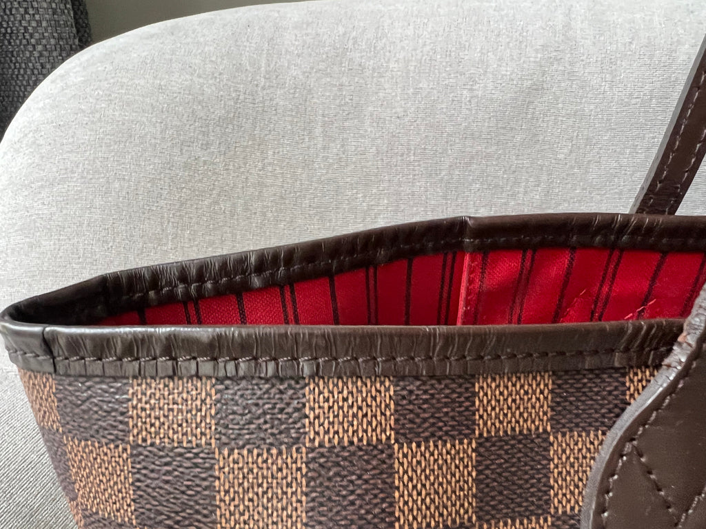 Louis Vuitton Neverfull MM Damier Ebene Cherry Interior (RRP £1,410)