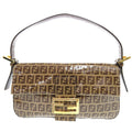FENDI Handbag 2408264 Coated canvas Brown Zucchino Mamma Bucket